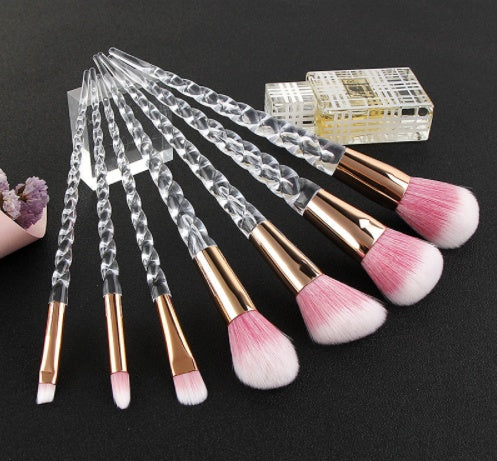 crystal makeup brush